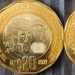 La moneda mexicana de 20 pesos que podría valer más de 600 mil