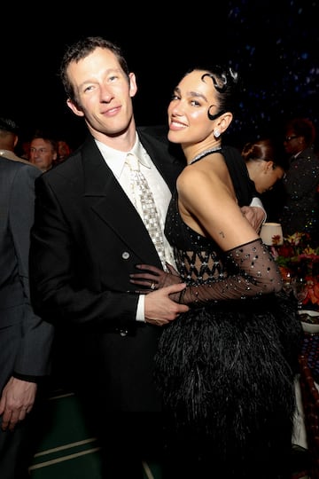 Callum Turner y Dua Lipa durante la fiesta de la Gala del Met 2025, "Superfine: Sastrer¨ªa de estilo negro", en el Museo Metropolitano de Arte de la ciudad de Nueva York.