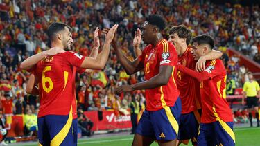 14/10/25 PARTIDO CLASIFICACION MUNDIAL 2026
ESTADIO JOSE ZORRILLA
SELECCION ESPAÑOLA ESPAÑA - BULGARIA
PRIMER GOL MIKEL MERINO 1-0 ALEGRIA
