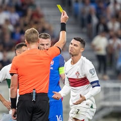 Former Real Madrid star Cristiano Ronaldo fortunate to avoid a red card in Portugal’s win over Slovakia