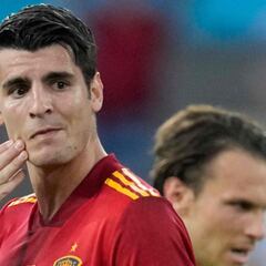 "Morata está hundido; uno de los más cariñosos con él ha sido Gerard Moreno"