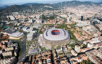 El Espai Barça es el proyecto de transformación de las instalaciones del FC Barcelona en el distrito de Les Corts de Barcelona y el Estadi Johan Cruyff en la Ciudad Deportiva Joan Gamper. El proyecto incluye la remodelación integral del Camp Nou, la construcción de un nuevo Palau Blaugrana, un Campus Barça que implicará toda la reordenación del entorno y la construcción del Estadi Johan Cruyff en la Ciudad Deportiva Joan Gamper. Contará con edificios complementarios para el desarrollo social y económico del Club, como un edificio de oficinas principales, un hotel y oficinas externas.
