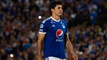 Roberto Ovelar, delantero de Millonarios