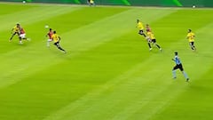 En Ecuador emulan el golazo de James del Mundial 2014