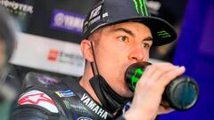 Maverick no volverá a subirse más a la Yamaha este año