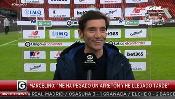 El escatológico motivo por el que Marcelino se perdió el gol del Getafe a los 20"