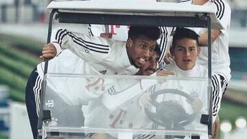 James, listo para conducir al Bayern Múnich en 2018