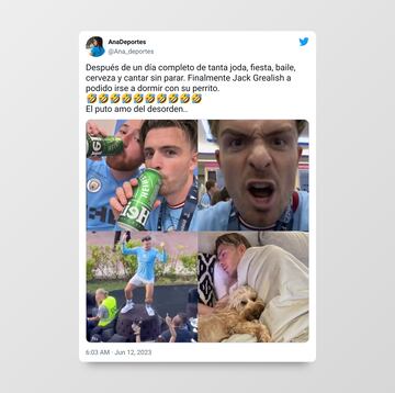 Grealish desatado: los mejores memes de la fiesta del inglés