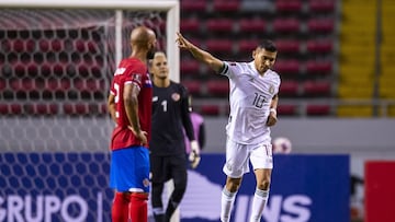 during the game Costa Rica vs Mexico, corresponding to CONCACAF World Cup Qualifying road to the FIFA World Cup Qatar 2022, at Nacional of Costa Rica Stadium, on September 5, 2021.
<br><br>
durante el partido Costa Rica v