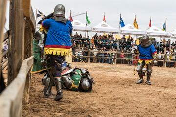 En los alrededores del Castillo de Belmonte, Cuenca, se ha disputado el IV Torneo Nacional de combate medieval, que goza cada año de más aficionados. 
 