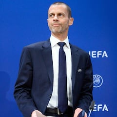 Ceferin: "Lo primero es la salud y se habla con City y Barça"