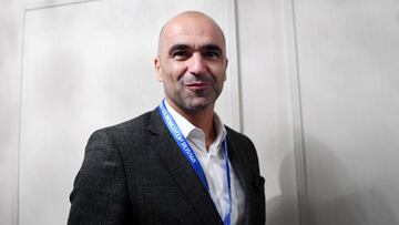 Roberto Martínez, seleccionador de Bélgica.