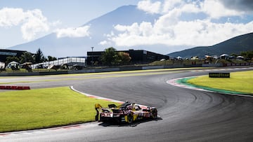 51 PIER GUIDI Alessandro (ita), CALADO James (gbr), GIOVINAZZI Antonio (ita), Ferrari AF Corse, Ferrari 499P #51, Hypercar, action during the 2024 6 Hours of Fuji, 7th round of the 2024 FIA World Endurance Championship, from September 13 to 15, 2024 on the Fuji Speedway in Oyama, Shizuoka, Japan - Photo Charly Lopez / DPPI