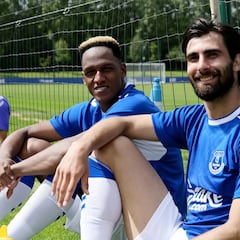 Yerry Mina, convocado para la gira de Everton en Estados Unidos