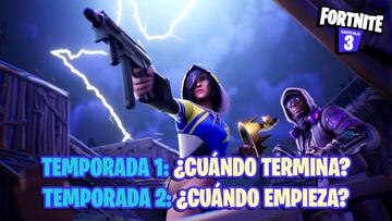 Fortnite: &iquest;cu&aacute;ndo termina la Temporada 1? &iquest;Cu&aacute;ndo empieza la Temporada 2?