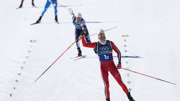 Klaebo es insaciable: cinco pruebas, cinco oros