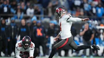 Baker Mayfield beat his former team as the Tampa Bay Buccaneers needed overtime to take down the Panthers from Carolina.