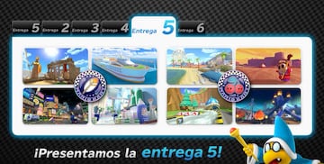 Mario Kart 8 Deluxe entrega 5 pase de circuitos extra DLC