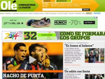 Portadas de la prensa extranjera