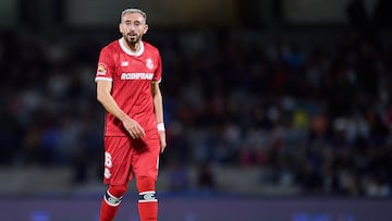 Hector Herrera of Toluca during the 4th round match between Pumas UNAM and Toluca as part of the Liga BBVA MX, Torneo Clausura 2025 at Olimpico Universitario Stadium, on January 29, 2025 in Mexico City, Mexico.