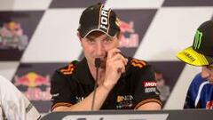 Colin Edwards, durante la rueda de prensa en Austin. 