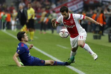 Manchester United win the Europa League with a 2-0 victory over Ajax.