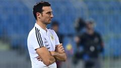 Scaloni le da forma al equipo para el clásico con Brasil