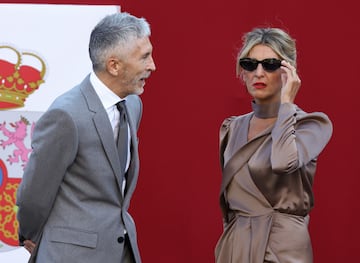 El ministro de Interior, Fernando Grande-Marlaska y la vicepresidenta segunda del Gobierno y ministra de Trabajo y Econom¨ªa Social, Yolanda D¨ªaz.