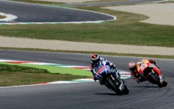 Jorge Lorenzo y Marc Márquez.