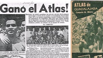 Así reaccionaron los medios hace 68 años con el Atlas Campeón