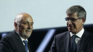 Jordi Mestre recogió el premio de Luis Enrique.