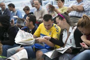 Encuentro con los Ases en el Centro Comercial de Las Terrazas.