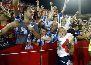 La Real Sociedad, campeonas de la Copa de la Reina.