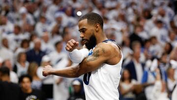 Mike Conley #10 of the Minnesota Timberwolves