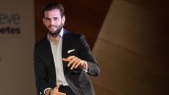 Nacho, jugador del Real Madrid, durante un evento.