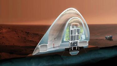 La NASA quiere usar casas impresas en 3D para habitar Marte