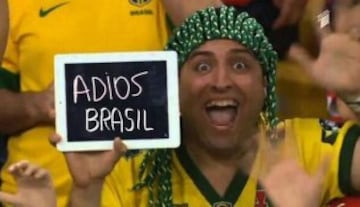 Los memes de la eliminación de Brasil ante Paraguay