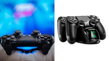 Ten los mandos de la PS4 siempre listos gracias a este cargador con pantalla LED