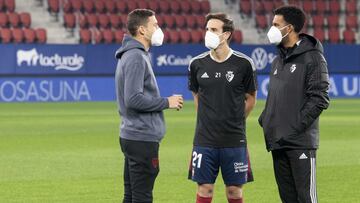 Ramalho e Iñigo Pérez, con De Marcos