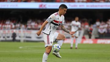 Presidente de Sao Paulo habla de la continuidad de James