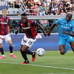 Preocupación en Selección: Jhon Lucumí se lesiona ante Napoli