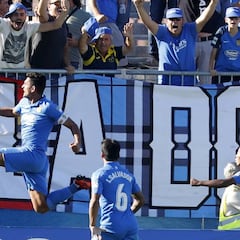 La defensa del Fuenla se disfraza de delantera durante 2019