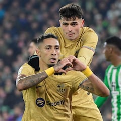 Raphinha y Pedri, nuevos capitanes