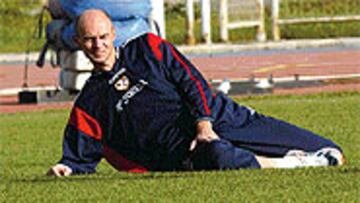 <B>CONTRATIEMPO</b>. Onokpo se lesionó el pasado 31 de diciembre y es baja para el sábado ante Osasuna.