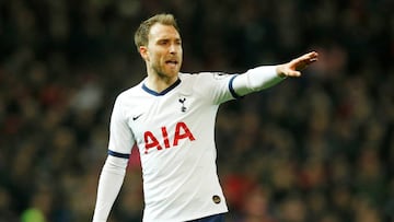 El centrocampista dan&eacute;s del Tottenham, Christian Eriksen, durante un partido.