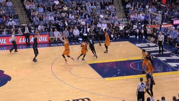 El triplazo de Gasol que volvió loco al locutor: "¡Viva España!"