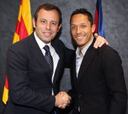 "Rosell nos ha pedido a Alves y a mí que cuidemos a Neymar"