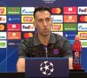 Busquets: "Lo de Laporta y Koeman lo tienen que hablar entre ellos"