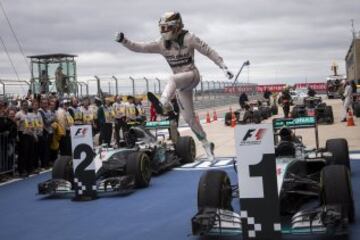 Hamilton fue campeón de Fórmula Uno de nuevo a los mandos de Mercedes.