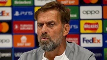 Liverpool manager Jurgen Klopp during a press conference at Anfield, Liverpool. Picture date: Monday October 31, 2022. (Photo by Nick Potts/PA Images via Getty Images)